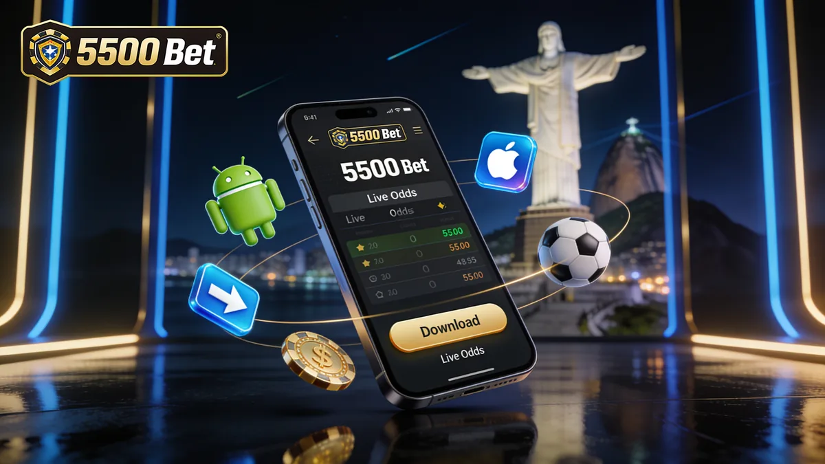 5500 bet no Brasil — Cadastro na 5500 bet pelo Aplicativo