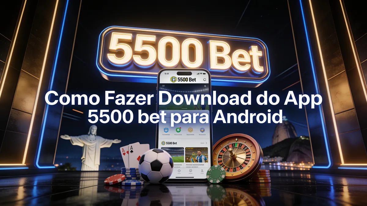 Como Fazer Download do App 5500 bet para Android: guia de 5500 bet para jogadores no Brasil