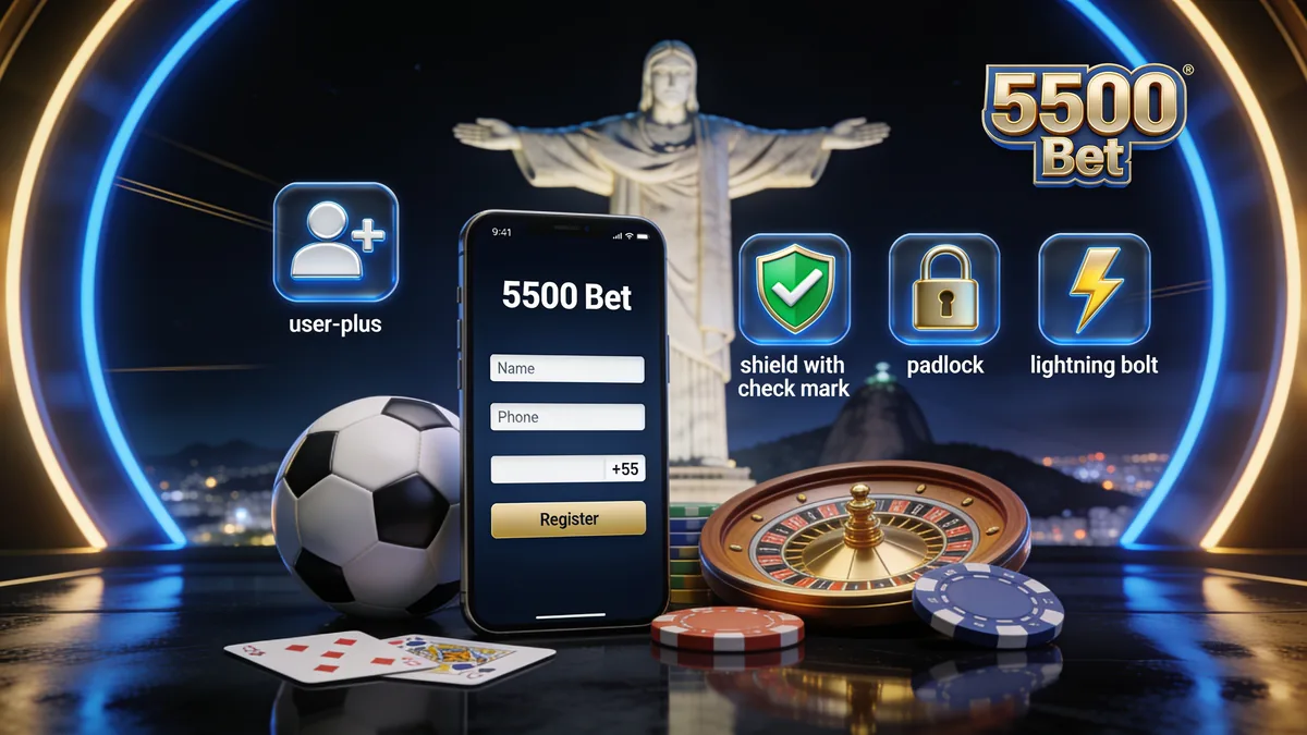 Como Fazer o Cadastro na 5500 bet — 5500 bet no Brasil